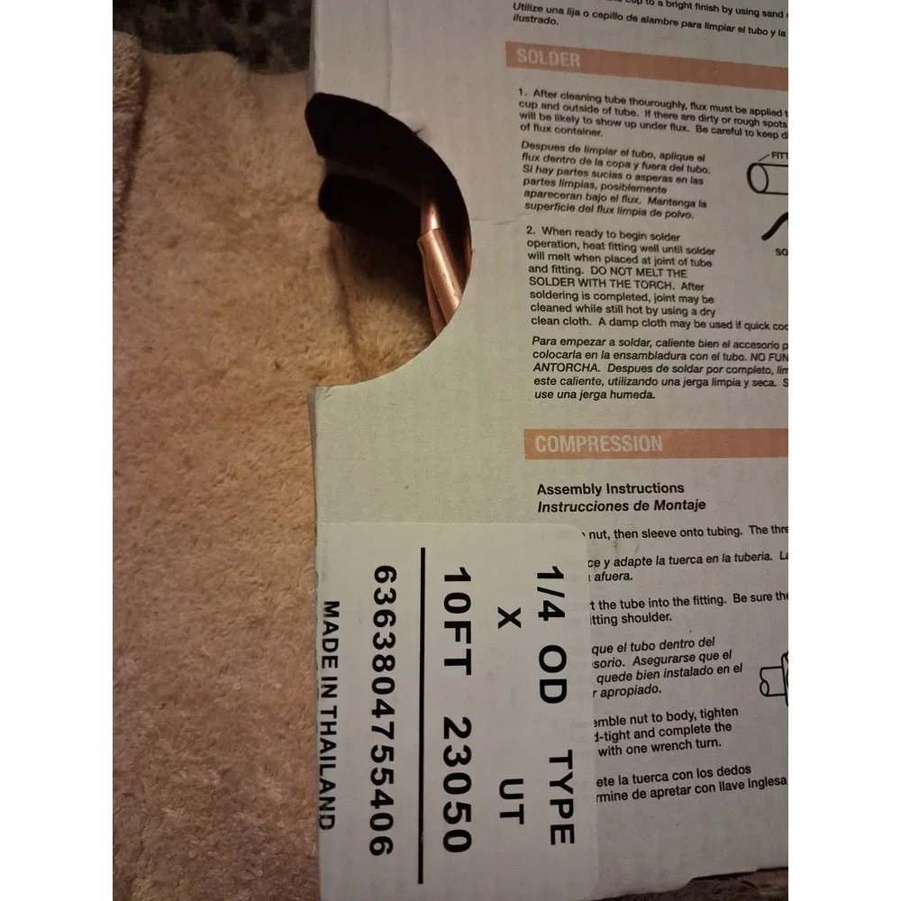 Lot Of 2 Boxxes Of Cooper Coil JMF COMPANY 1/4 OD Type UT X 10ft 23050 Total Of